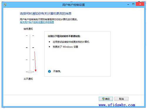 關(guān)于WIN8UAC控制圖示