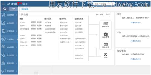 用友暢捷通T+12.1軟件操作界面圖示