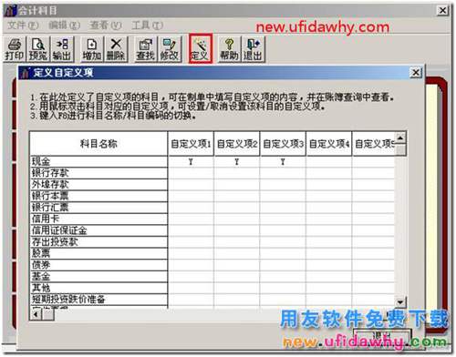 用友T3軟件填制憑證可不可以錄入自定義項(xiàng)？ 用友T3 第3張