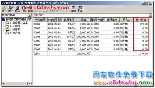 用友T3如何在“卡片管理”界面顯示累計(jì)折舊欄目？ 用友T3 第3張