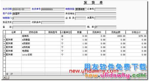 用友T3勞務(wù)屬性存貨應(yīng)用業(yè)務(wù)案例 用友T3 第2張