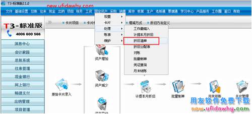 用友T3想修改折舊方法計(jì)提折舊應(yīng)該怎么辦？