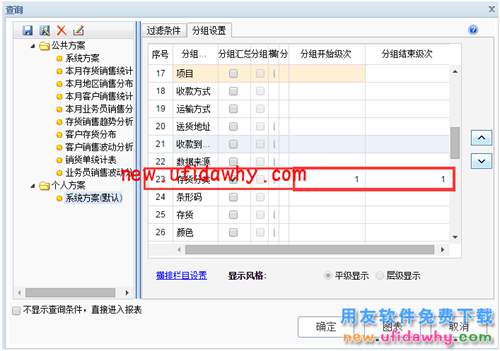 T+12.1中存貨設(shè)置了2級(jí)分類，如何查詢報(bào)表時(shí)按照2級(jí)分類進(jìn)行匯總