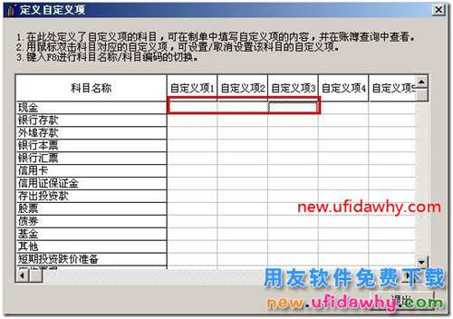 用友T3軟件填制憑證可不可以錄入自定義項(xiàng)？ 用友T3 第4張