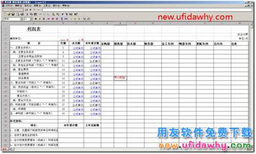 用友T3怎么樣設(shè)置可以按部門(mén)出利潤(rùn)表？ 用友T3 第6張