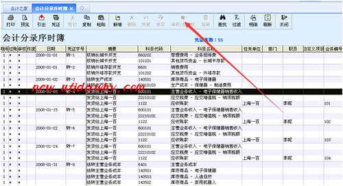 金蝶KIS記賬王如何反審核憑證的操作教程